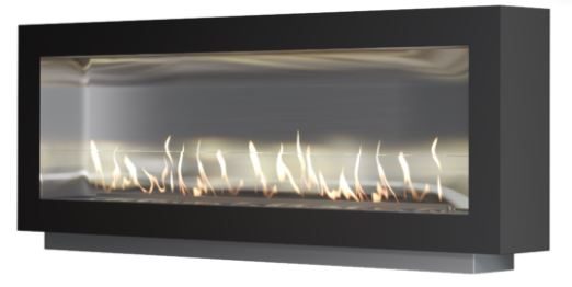 Chanterie WallArt in a black frame standing on a low base